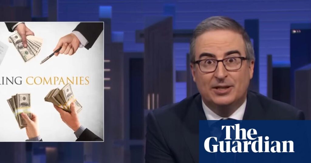 John Oliver on factoring companies: ‘This industry is full of predators’