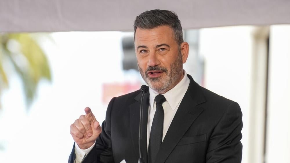 Jimmy Kimmel Cries and Calls Adam Carolla His ‘Life Partner’ at Hollywood Walk of Fame Ceremony: ‘If That Sounds Gay to You, It Was and It Is’
