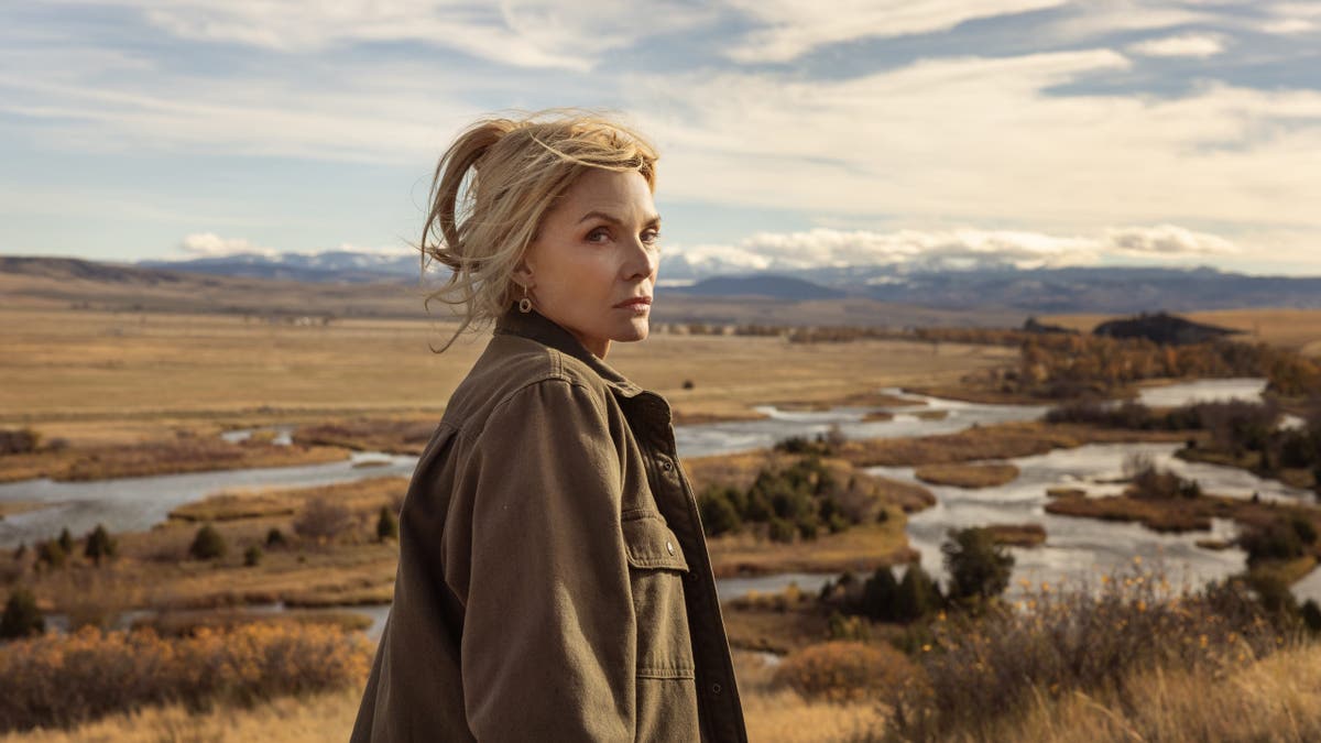 Michelle Pfeiffer portraying Stacy Clyburn in a scene from The Madison series.