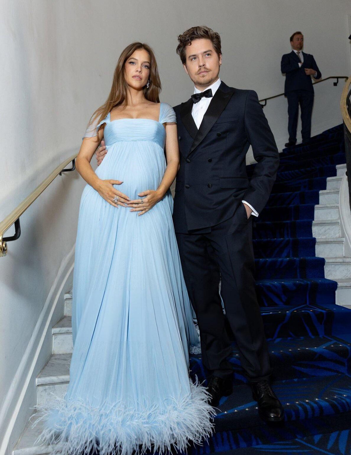 Barbara Palvin and Dylan Sprouse are expecting their first child together