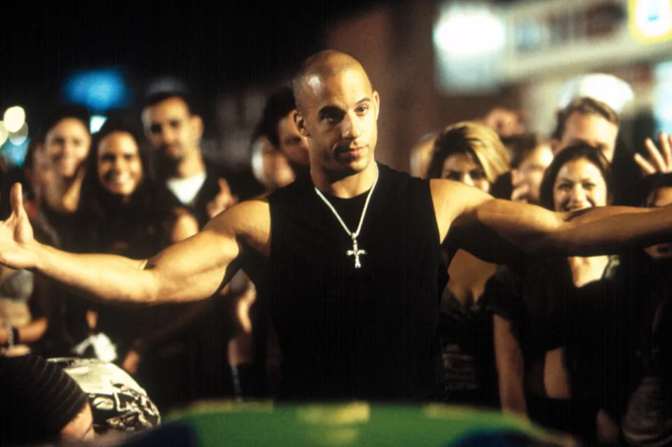 Vin Diesel in The Fast and the Furious.