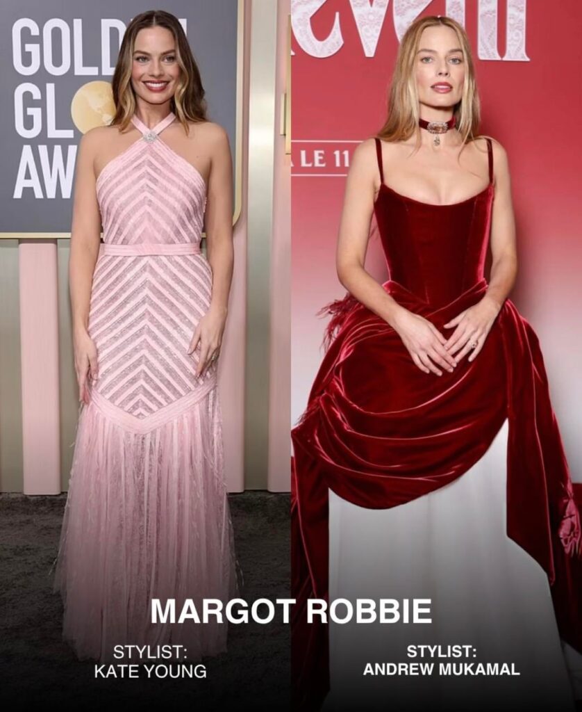 The best stylist switches that helped rebrand a celeb: Margot Robbie, Selena Gomez, Jennifer Lawrence, Kim Kardashian, Keke Palmer and Mia Goth