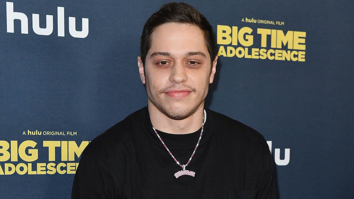 Comedian Pete Davidson attending Hulu Big Time Adolescence premiere in New York City