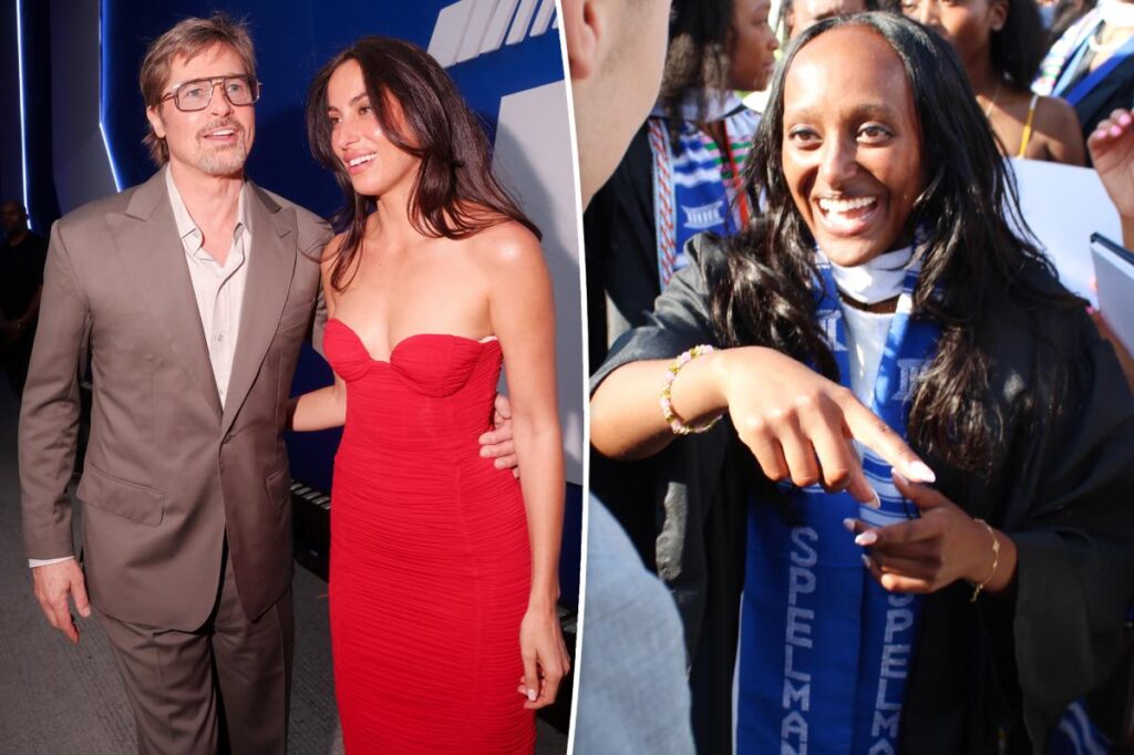 Brad Pitt has PDA-packed date night with Ines de Ramon after Zahara’s graduation snub Brad Pitt has PDA-packed date night with Ines de Ramon after Zahara's graduation snub