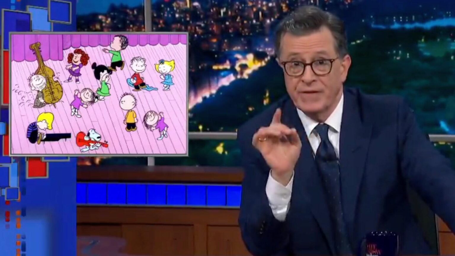 Stephen Colbert Uses Copyrighted 'Peanuts' Music During Finale: 'I Hope This Doesn't Cost CBS Any Money!'