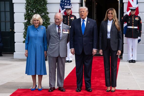 President Trump Holds Departure Ceremony For King Charles And Queen Camilla