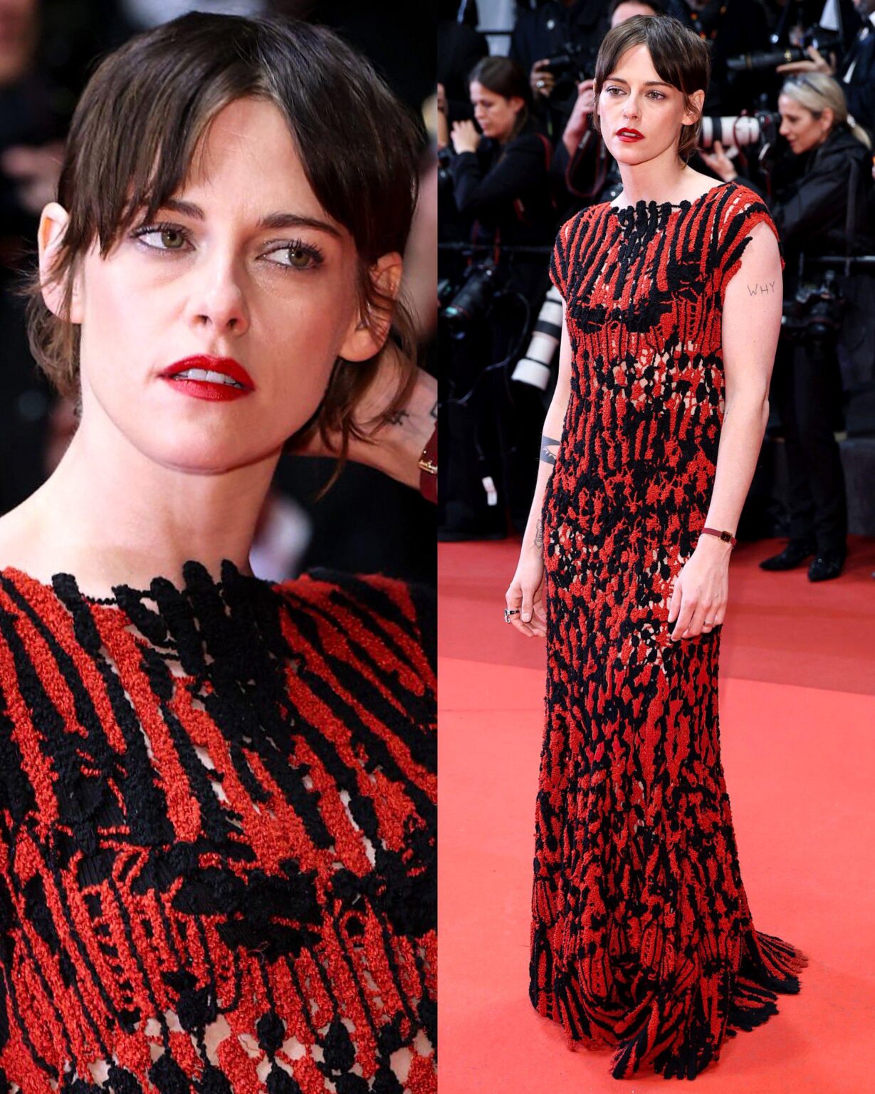 Kristen Stewart at the ‘FULL PHIL’ premiere during the 79th Cannes Film Festival.