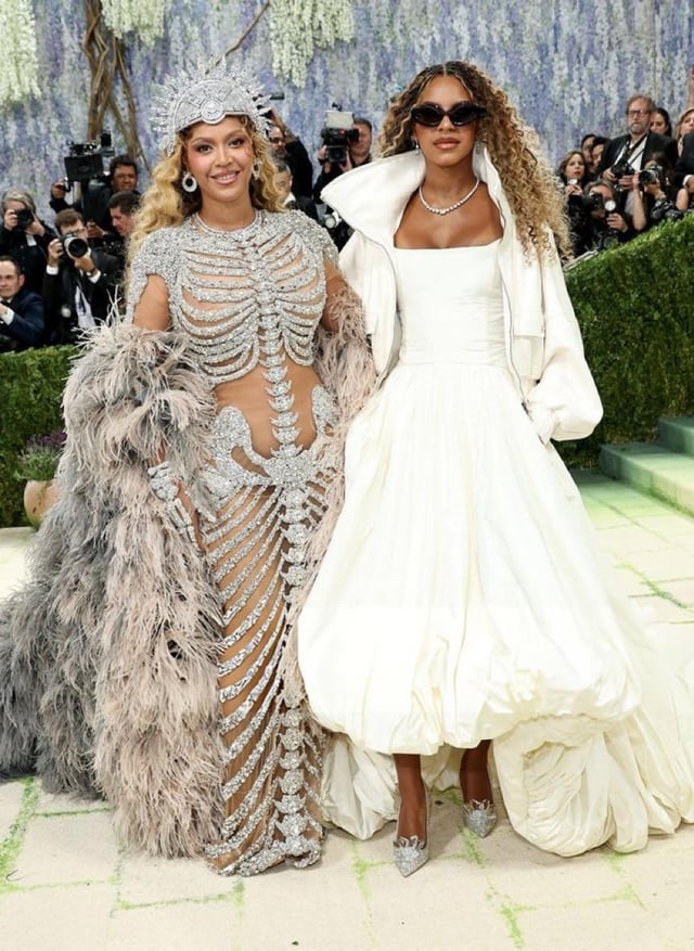 Beyoncé and Blue Ivy Carter attend the 2026 Met Gala.