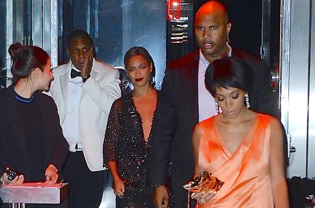 12 years ago today Solange attacked Jay Z in the elevator after the 2014 Met gala