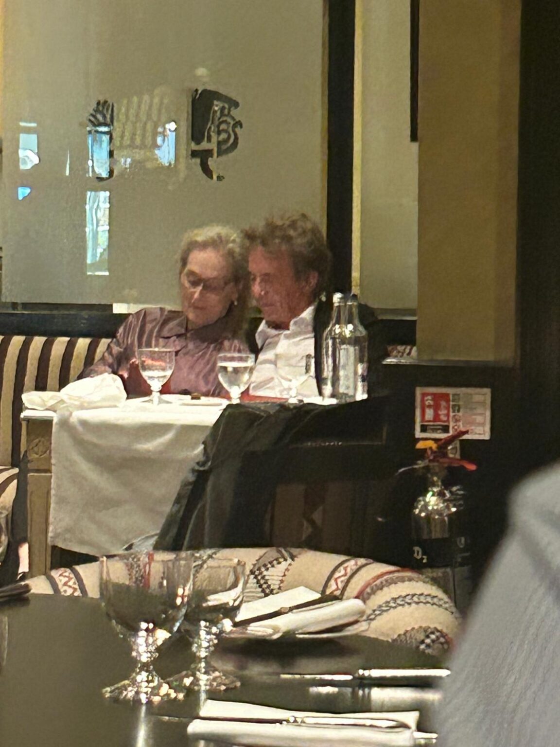 Meryl Streep and Martin Short in London