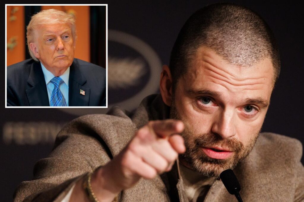 Sebastian Stan eviscerated for being 'out of touch' following anti-Trump meltdown at Cannes