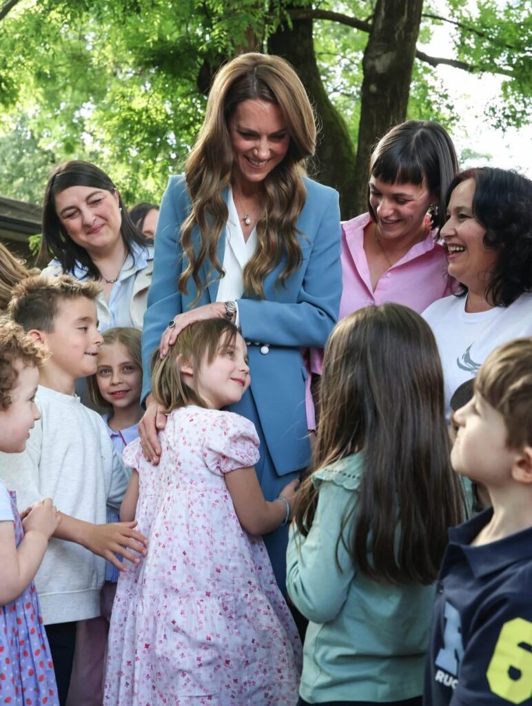 Princess of Wales at Anna Frank School on her solo visit to Italy