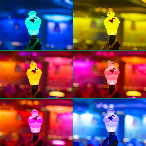 Light-Up Toy color options.