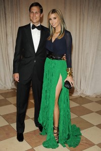 Jared Kushner (L) and Ivanka Trump attend the Metropolitan Museum of Artâ€™s 2013 Costume Institute Gala featuring the opening of the exhibit Punk: Chaos to Couture.