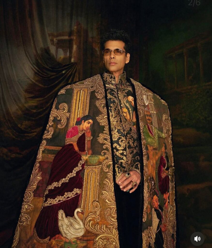 Director Karan Johar for the Met Gala