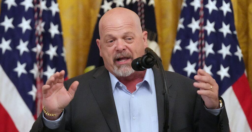 Pawn Stars' Rick Harrison Mocked as he Declares Trump 'Best President of all Time'
