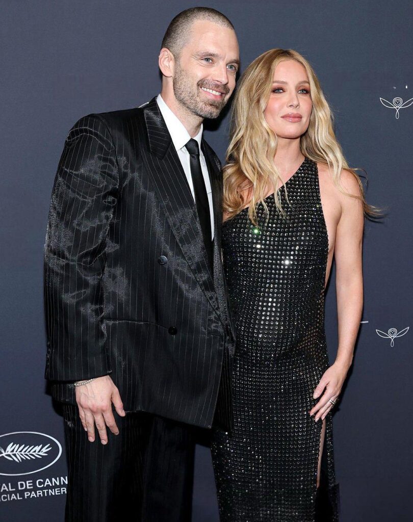 Sebastian Stan and Annabelle Wallis at the 2026 Kering Women in Motion Awards.