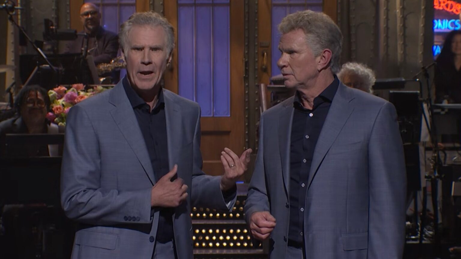 Will Ferrell’s ‘SNL’ Monologue Hijacked by Chili Peppers’ Chad Smith Will Ferrell's 'SNL' Monologue Hijacked by Chili Peppers' Chad Smith