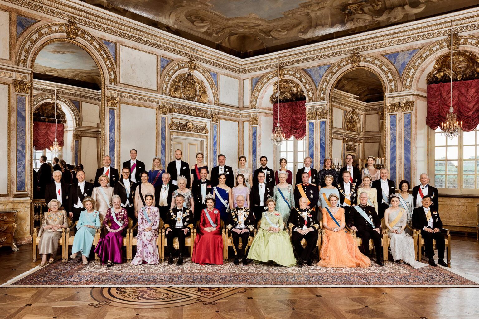 Carl XVI Gustaf’s 80th Birthday Group Photo (Non-Grainy Quality)