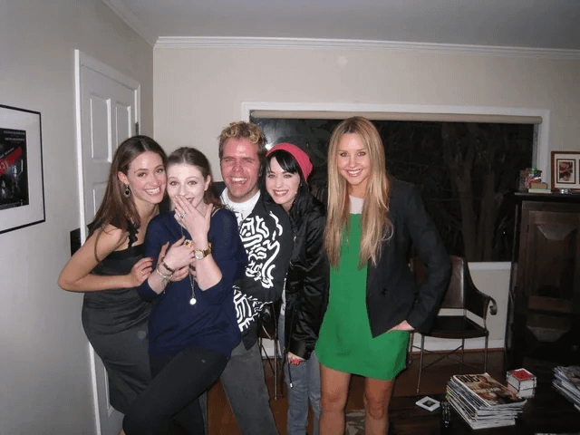 2008 Throwback: Perez Hilton threw a party at his house with Michelle Trachtenberg, Katy Perry, Lady Gaga, Amanda Bynes, Josh Gobran and Emmy Rossum