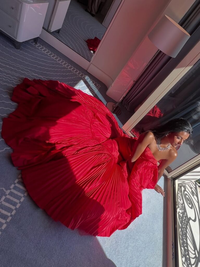 Simone Ashley in vintage Alexander McQueen at Cannes 2026