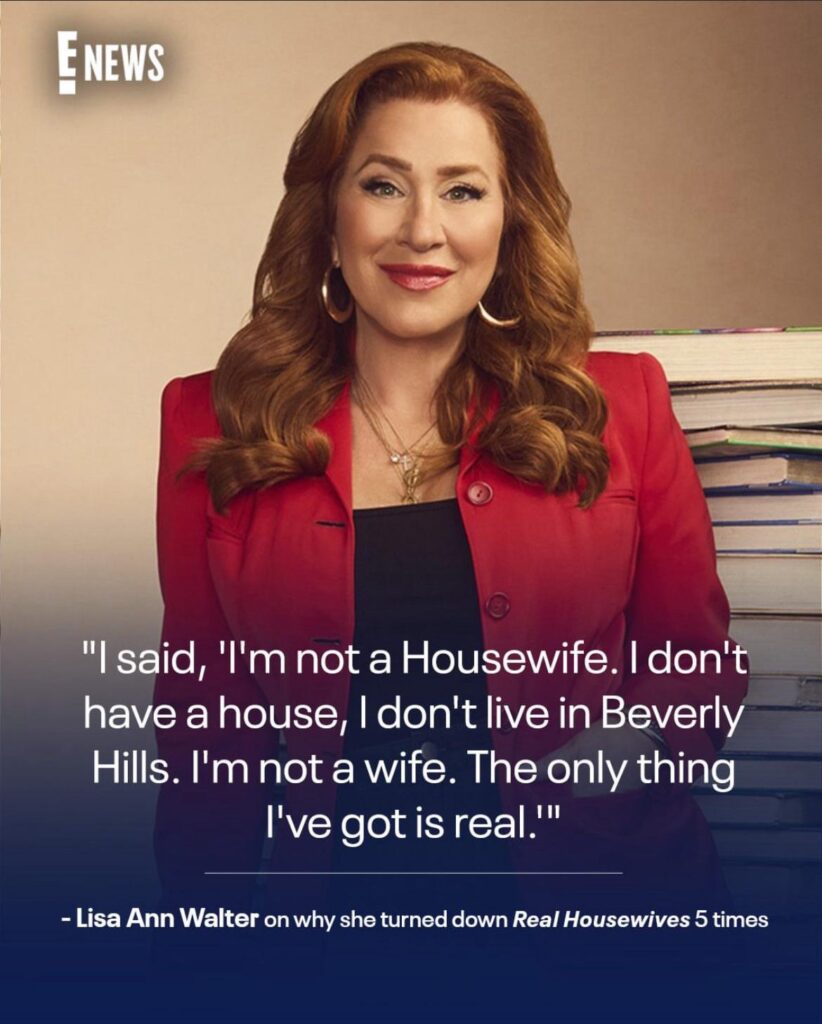 TIL Lisa Ann Walter Has Turned Down Joining The Real Housewives 5 Times