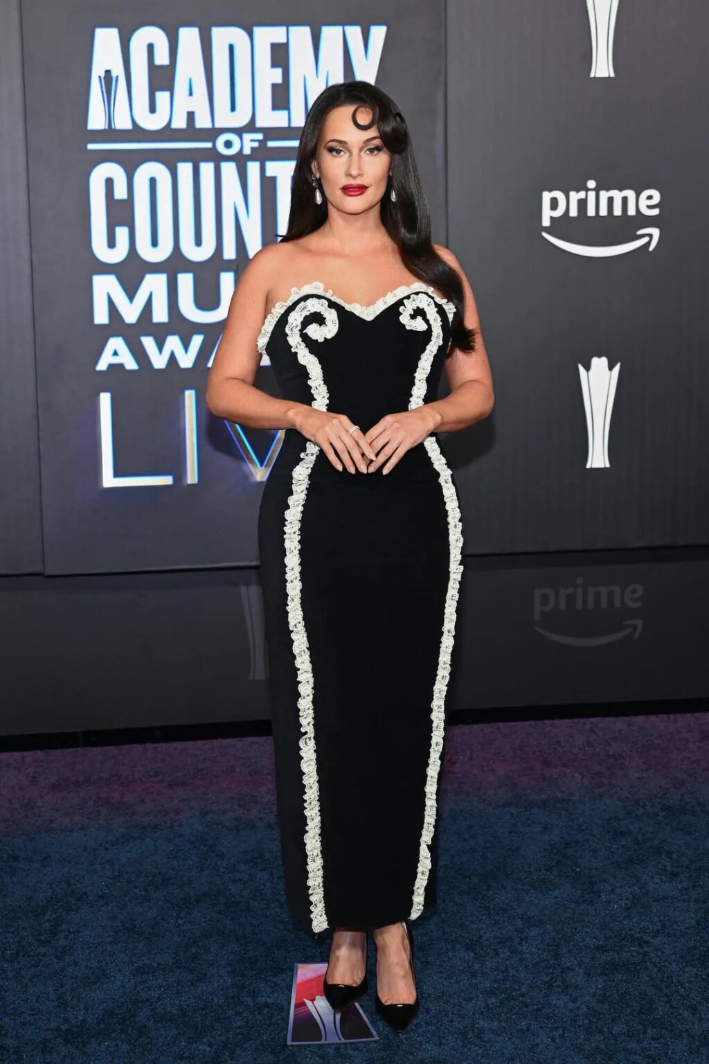 Kacey Musgraves wearing Tanner Fletcher at the Academy of Country Music Awards.