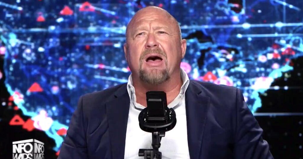 Alex Jones Signs Off From Infowars With Unhinged Tirade