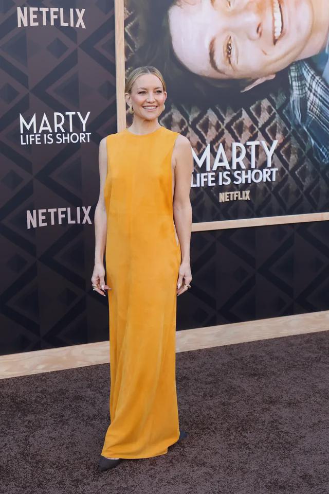 Kate Hudson in Tod’s Spring 2026 at “Marty, Life Is Short” Premiere in Los Angeles May 6th, 2026 - Styled by Rob & Mariel