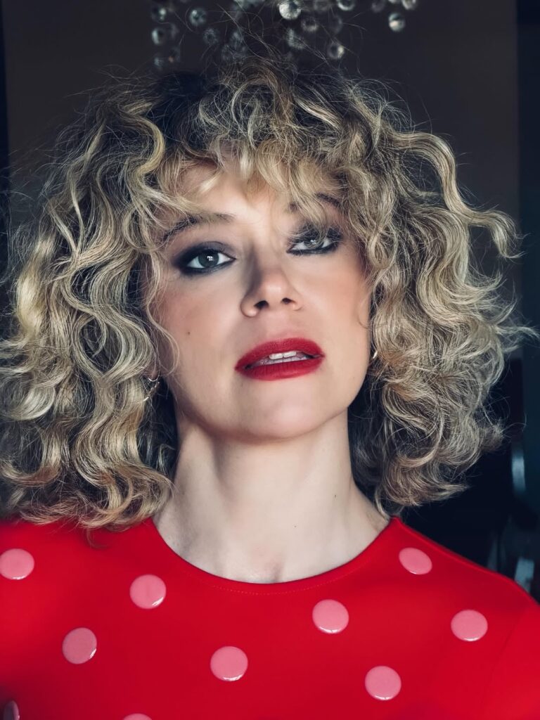 Tatiana Maslany for the New York premiere of her new Apple TV show Maximum Pleasure Guaranteed