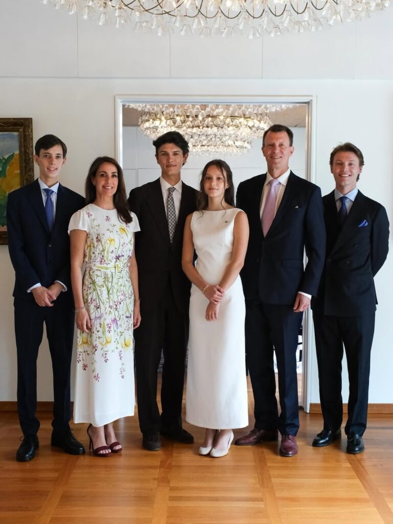 More Images from the Confirmation of Countess Athena of Monpezat