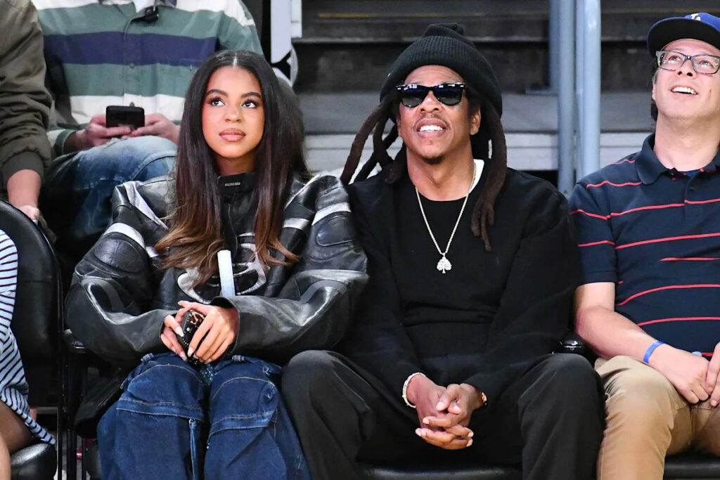 Blue Ivy, 14, Switches Up Her Hair, Debuts Long Ponytail Braid During Surprise Appearance With Dad Jay-Z in New York City