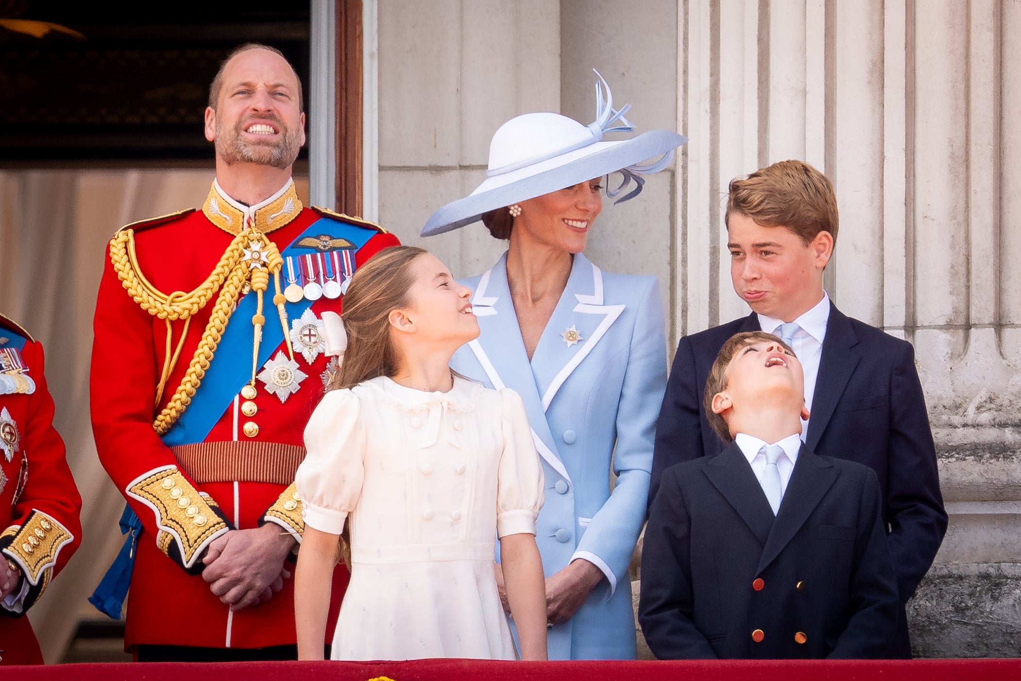 The royal family has shared rare behind the scenes footage of Trooping the Colour