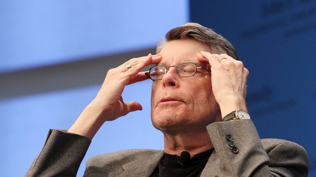 This Is the Worst Horror Movie, at Least According to Stephen King Stephen King at a book signing