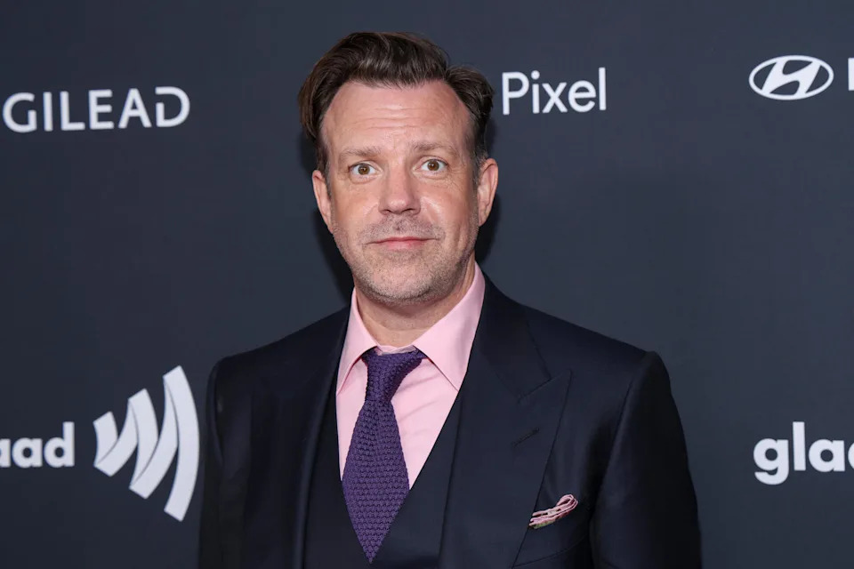 Jason Sudeikis at the 35th Annual GLAAD Media Awards held at the Beverly Hilton Hotel on March 14, 2024 in Beverly Hills, California.