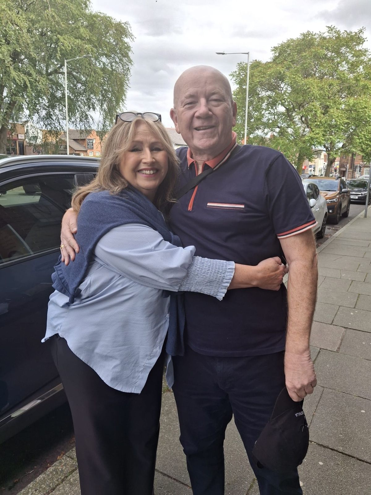 Roger Lyon with Linda McDermott