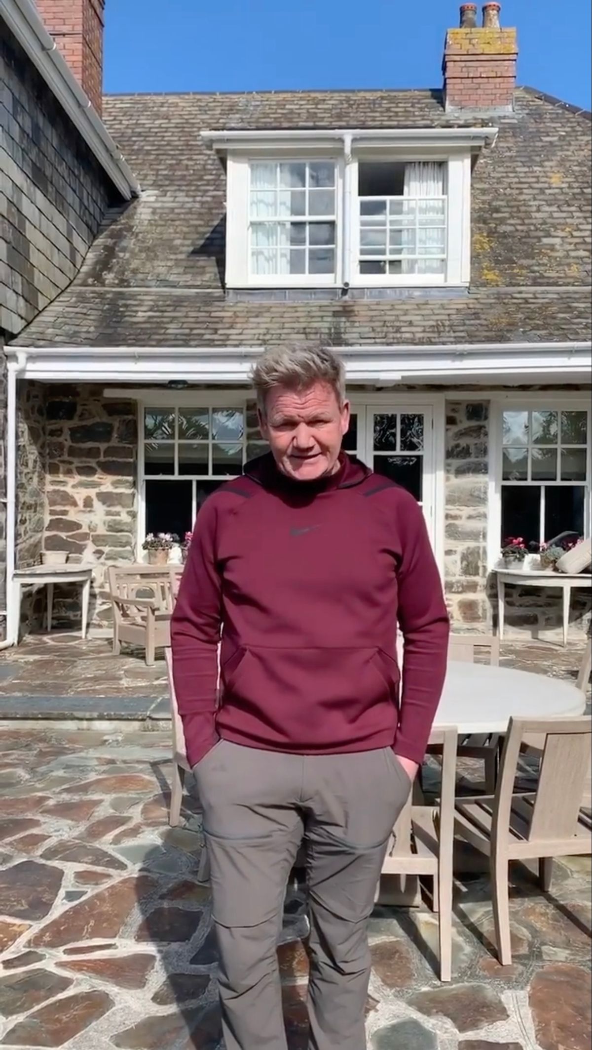 Gordon angered some locals by spending lockdown in Cornwall