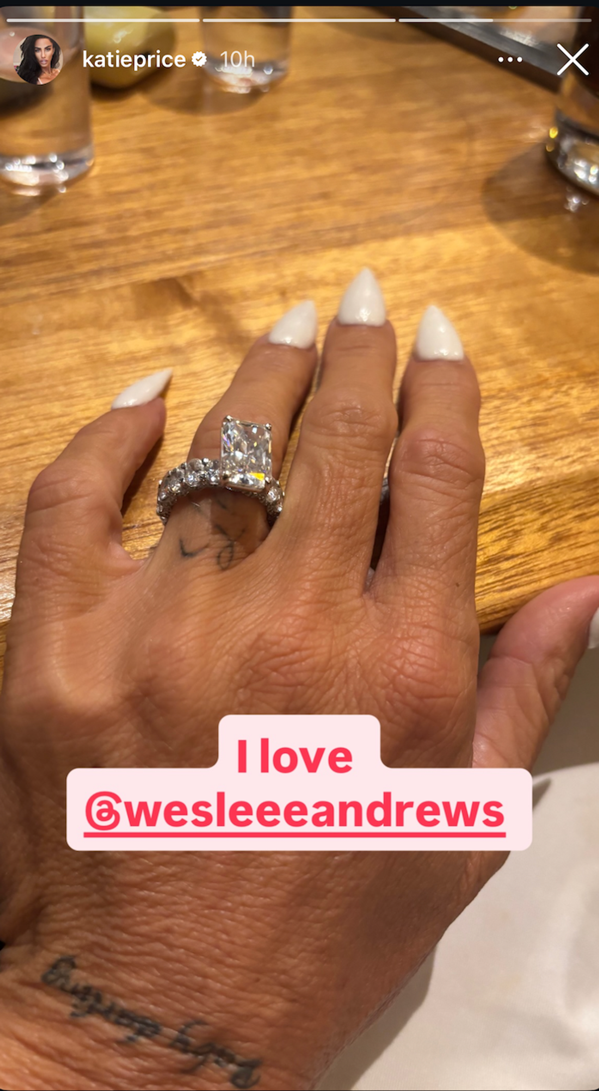 Katie Price ring 