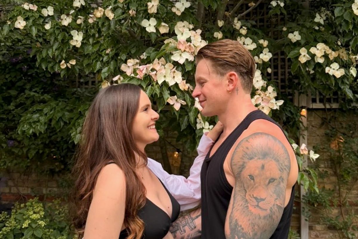 Holly Ramsay and Alex Peaty