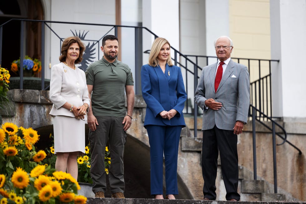 Ukraine's President And First Lady Visit Sweden