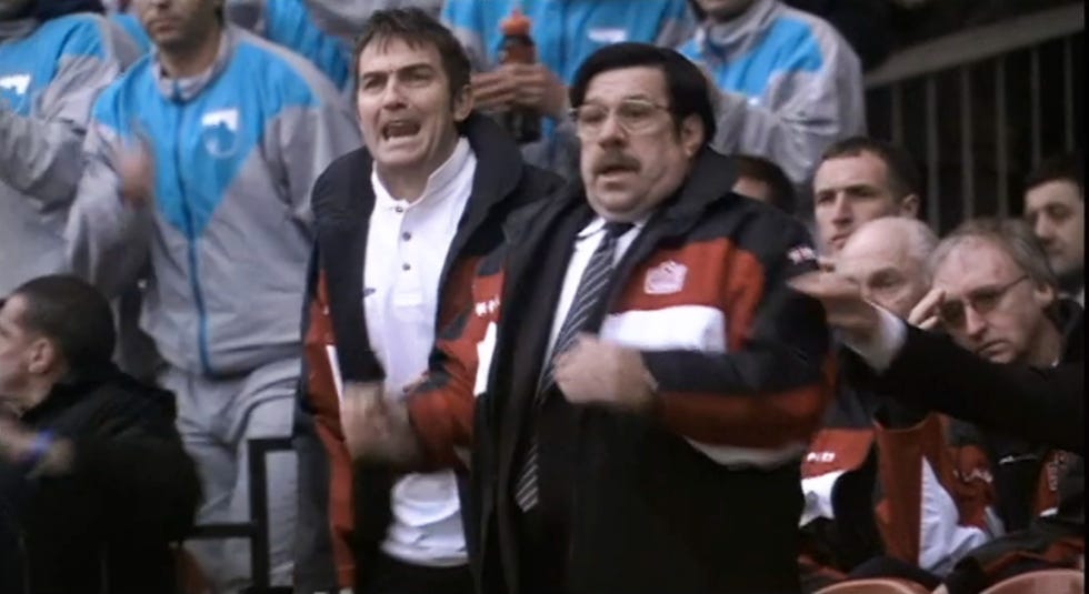 ricky tomlinson, bradley walsh, mike bassett england manager