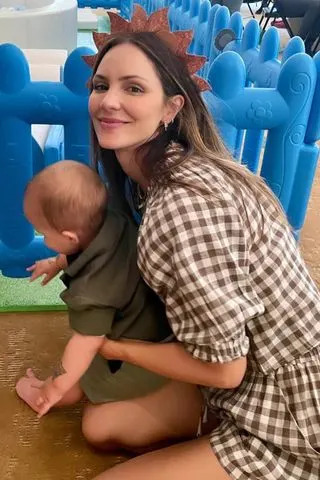 Katharine McPhee and her son RennieCredit: Katharine McPhee Foster/Instagram