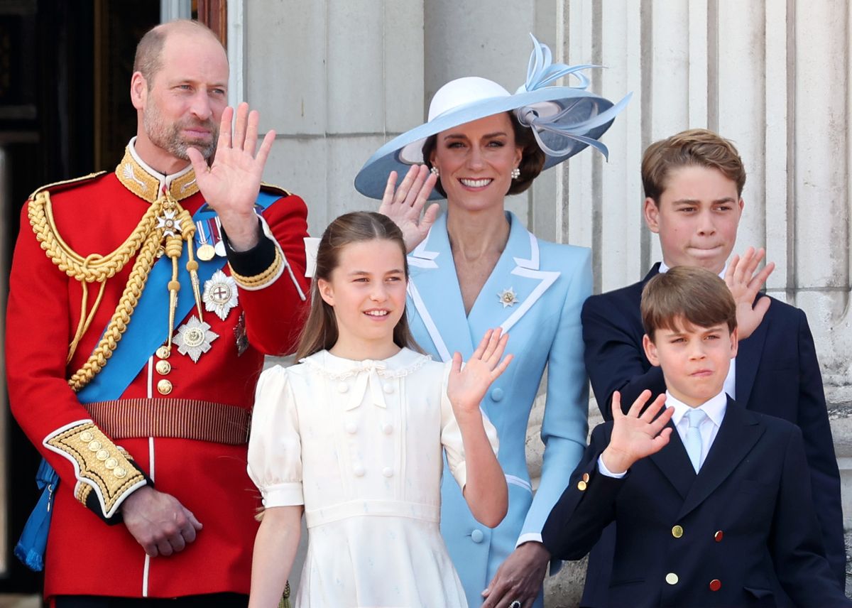 Princess Charlotte debuted soft waves and a half-up style adorned with a white bow at Trooping the Colour 2026, a hairstyle that drew comparisons to Kate Middleton's signature look.