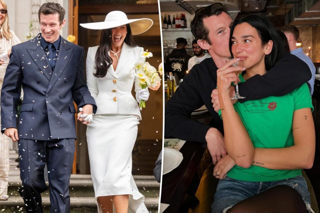 Sicily locals protest Dua Lipa and Callum Turner’s wedding as city shuts down Sicily locals protest Dua Lipa and Callum Turner's wedding as city shuts down