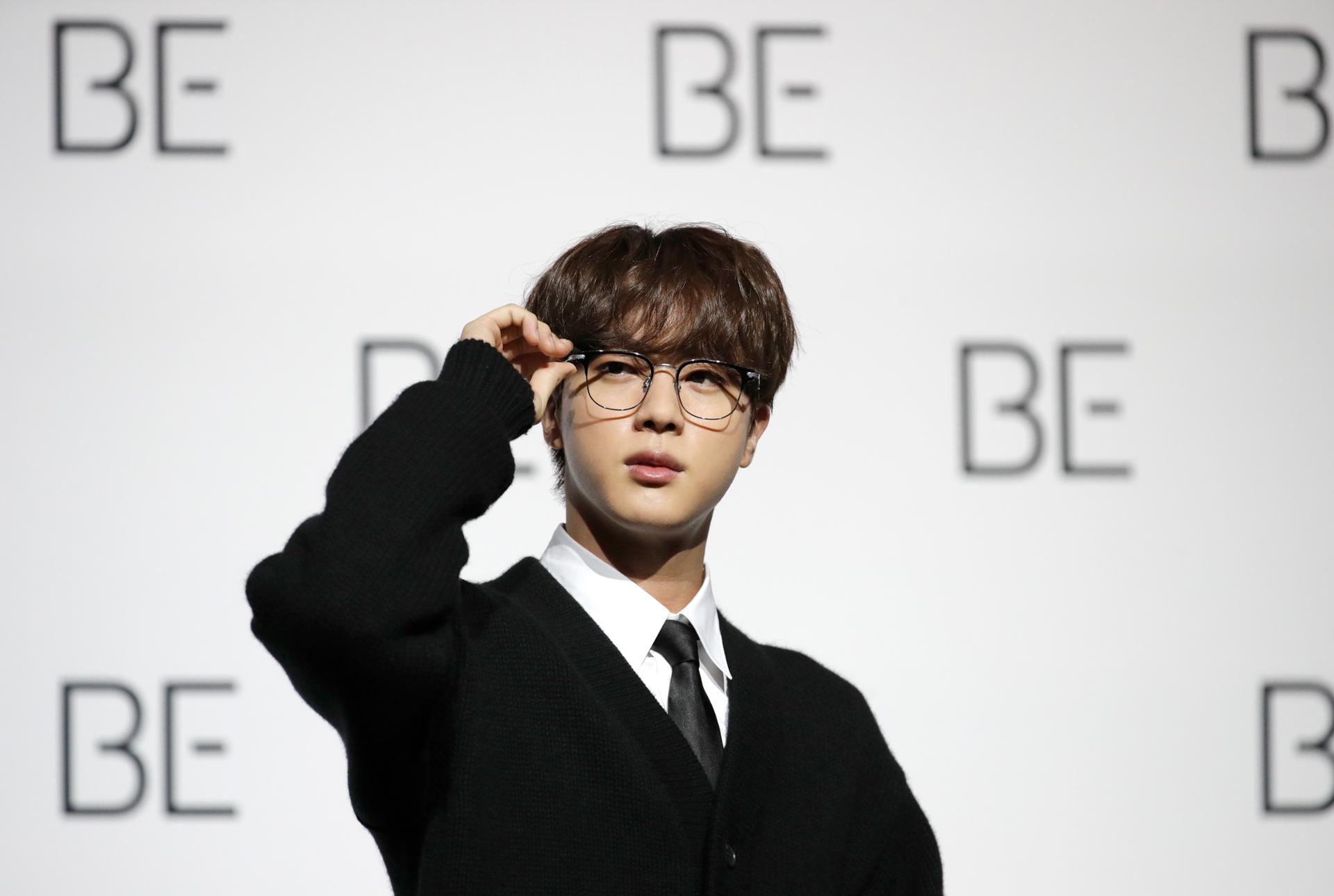 Jin, a member of K-pop band BTS / AP-Yonhap