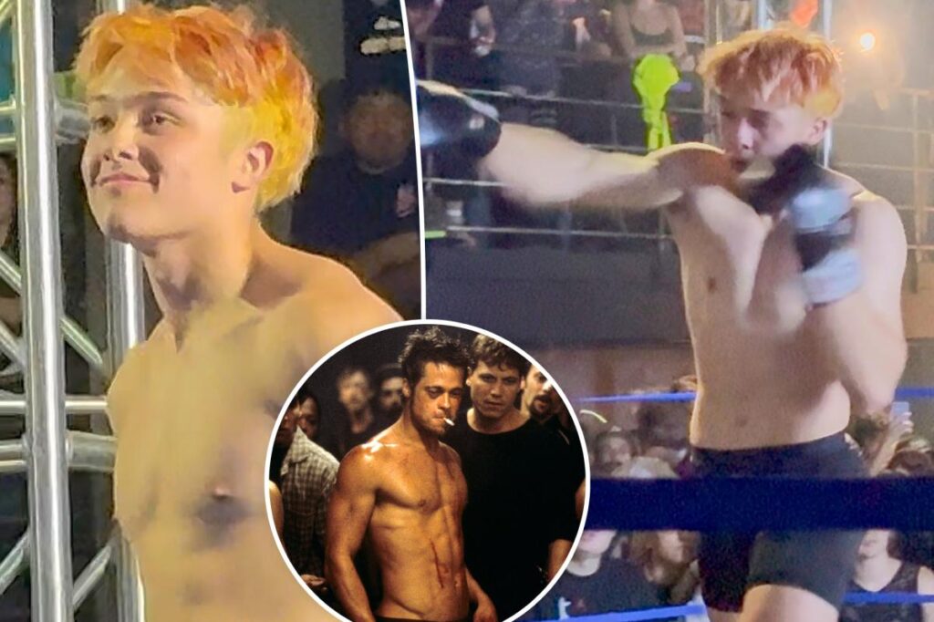 Knox Jolie-Pitt, 17, channels dad Brad Pitt’s ‘Fight Club’ energy in Muay Thai showdown Knox Jolie-Pitt, 17, channels dad Brad Pitt's 'Fight Club' energy in Muay Thai showdown