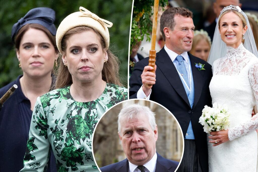 Why Princesses Eugenie, Beatrice aren’t in the clear with the royal family despite attending cousin’s wedding Why Princesses Eugenie, Beatrice aren't in the clear with the royal family despite attending cousin's wedding