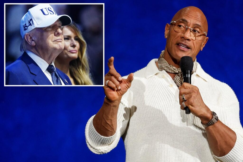 Dwayne ‘The Rock’ Johnson rejects Hollywood’s political obsession, expresses frustration with the “slinging” and “bulls—“ Dwayne 'The Rock' Johnson rejects Hollywood’s political obsession, expresses frustration with the "slinging" and "bulls---"