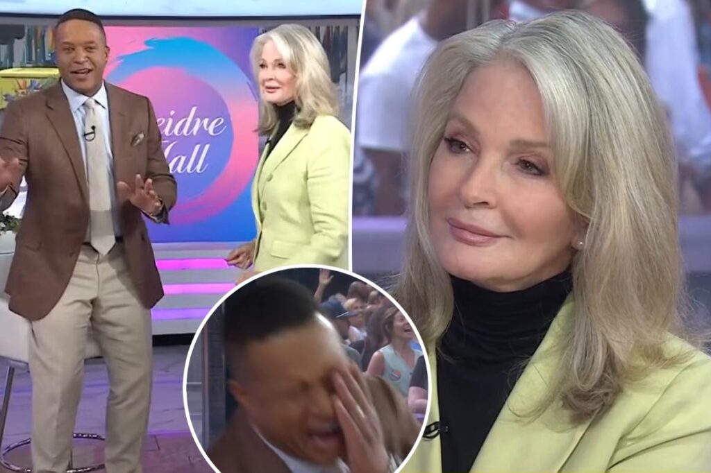 Deidre Hall slaps Craig Melvin live on ‘Today’ Deidre Hall slaps Craig Melvin live on 'Today'