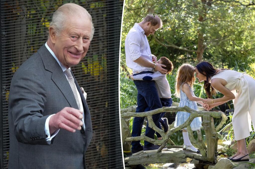 King Charles overjoyed to see Prince Harry, Meghan Markle's kids in long-awaited reunion